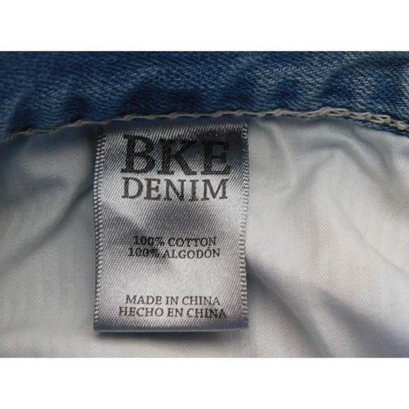 BKE Denim Jeans 30 Men's Carter Zipper Fly Denim Jeans Size 30R - Picture 8 of 9